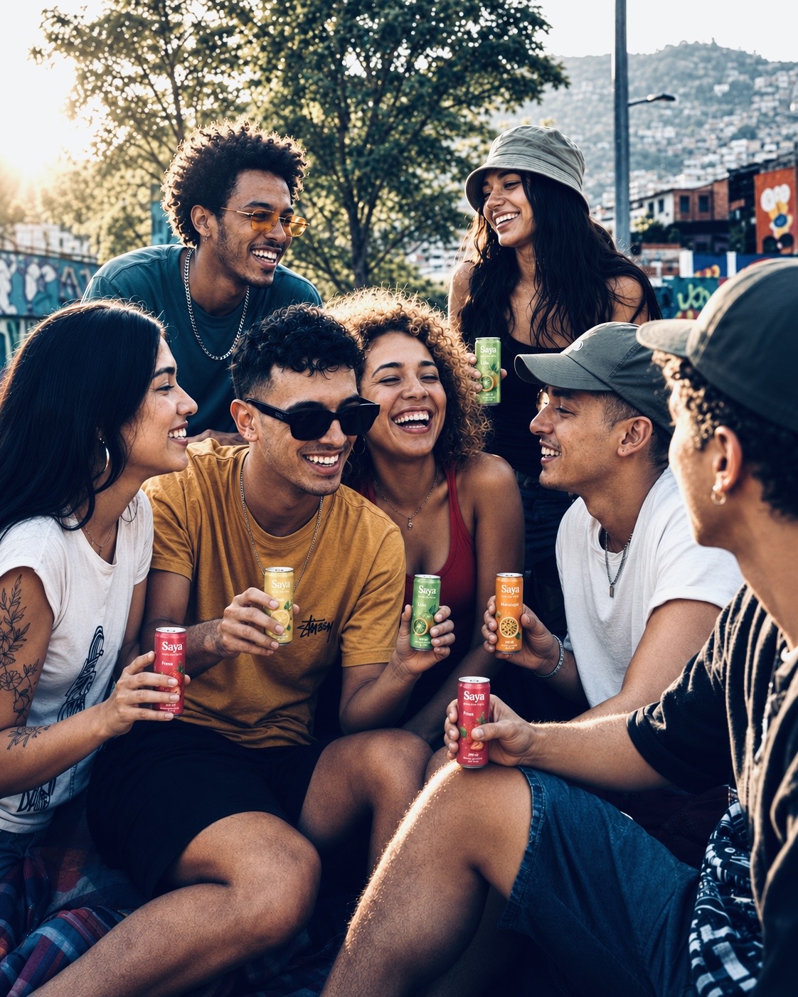 Amigos con SAYA